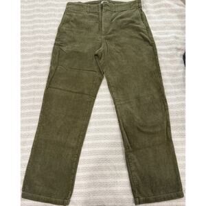 Alex Mill Neil Corduroy Pants Olive Men's 31